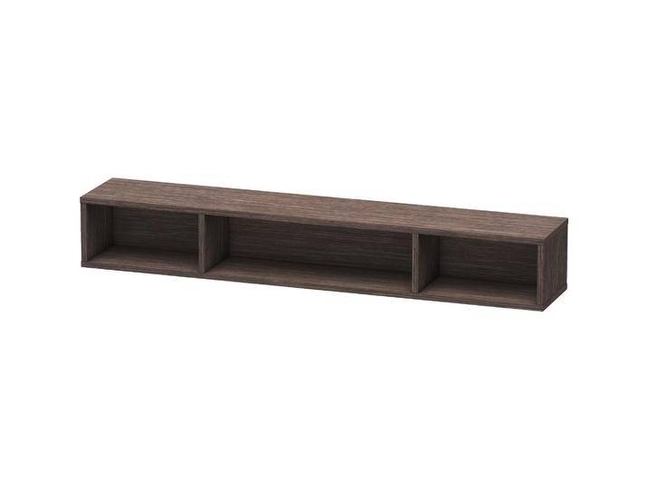 Duravit, Badezimmerregal, Regalelement L-CUBE 800x140x120mm eiche dunkel gebürstet Duravit, Badezimmerregal, Regalelement L-CUBE 800x140x120mm eiche dunkel gebürstet von DURAVIT