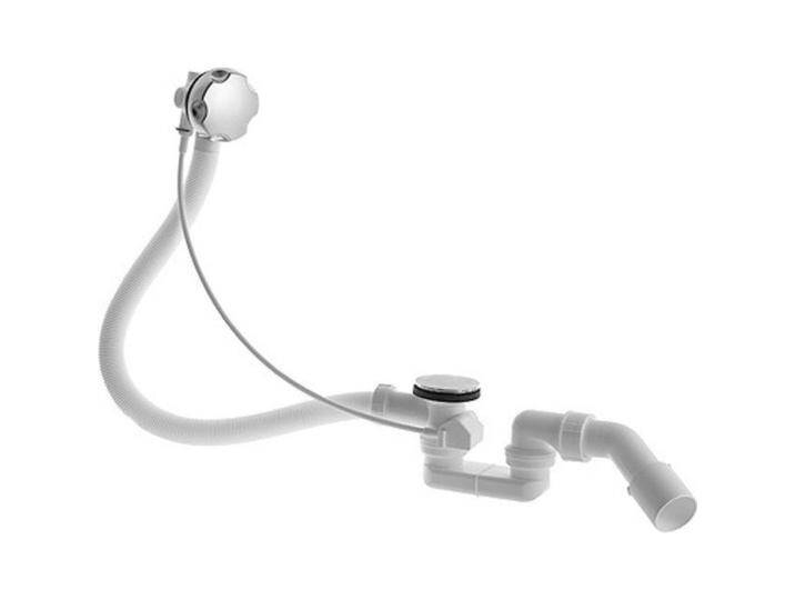 Duravit, Siphon, Ab-/Überlaufgarnitur chrom (Überlaufgarnitur, 1 ) von DURAVIT