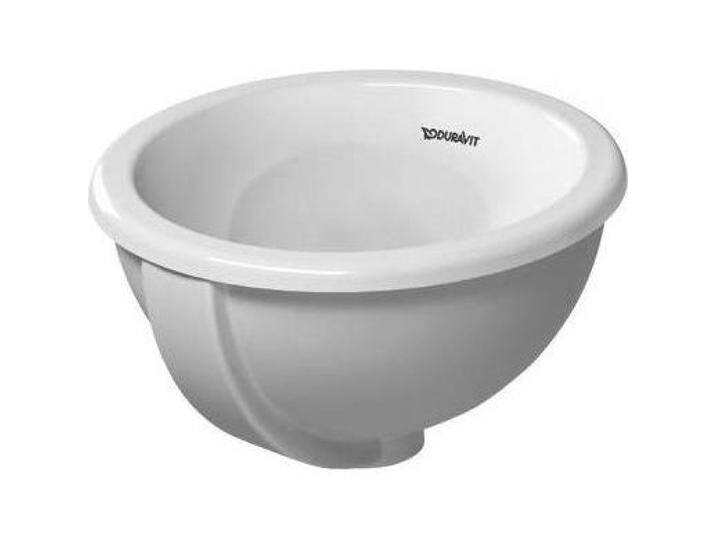 Duravit, Spülbecken, Einbauwaschtisch ARCHITEC BALI m ÜL o HLB d= 335mm ohne Hahnloch weiss (Einbauspüle, 33.50 cm, 33.50 cm) von DURAVIT