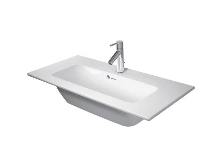 Duravit, Spülbecken, Möbel-WT ME by Starck compact m ÜL m HLB 830x400mm 1 HL we seidenmatt (Einbauspüle, 40 cm, 83 cm) von DURAVIT