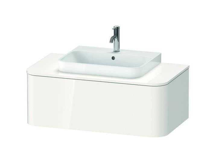 Duravit, Waschbeckenunterschrank, Happy D.2 Plus Waschtischunterbau für Konsole wandhängend, 1000x550 mm, 1 Auszug, für Auf (100 x 55 x 35.5 cm) von DURAVIT