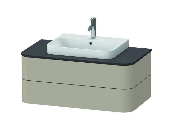 Duravit, Waschbeckenunterschrank, Happy D.2 Plus Waschtischunterbau für Konsole wandhängend, 1000x550 mm, 2 Schubkästen, f (100 x 55 x 41 cm) von DURAVIT