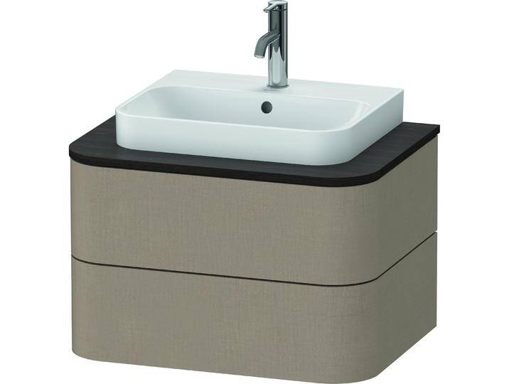 Duravit, Waschbeckenunterschrank, Happy D.2 Plus Waschtischunterbau für Konsole wandhängend, 650x480 mm, 2 Schubkästen, fü (65 x 48 x 41 cm) von DURAVIT