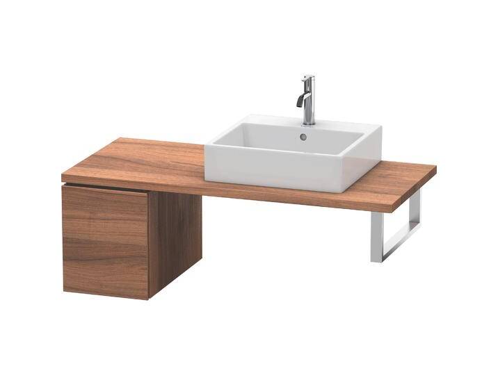Duravit, Waschbeckenunterschrank, Konsolenunterschrank L-CUBE 400x320x547mm nussbaum natur (32 x 40 x 55 cm) von DURAVIT