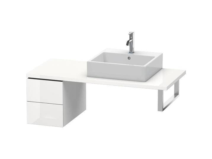 Duravit, Waschbeckenunterschrank, Konsolenunterschrank L-CUBE 400x320x547mm weiss hochglanz (32 x 40 x 55 cm) von DURAVIT