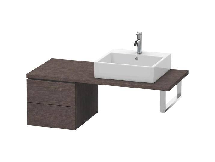 Duravit, Waschbeckenunterschrank, Konsolenunterschrank L-CUBE 400x420x547mm eiche dunkel gebürstet (42 x 40 x 55 cm) von DURAVIT