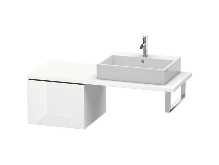 Duravit, Waschbeckenunterschrank, Konsolenunterschrank L-CUBE 400x520x547mm weiss hochglanz (52 x 40 x 55 cm) von DURAVIT