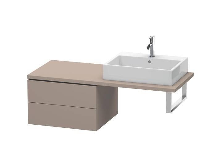 Duravit, Waschbeckenunterschrank, Konsolenunterschrank L-CUBE 400x620x547mm basalt matt (62 x 40 x 55 cm) von DURAVIT