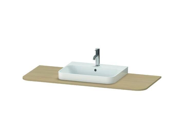 Duravit, Waschtischkonsole, Happy D.2 Plus Konsole HP031K, 1300x550 mm, 1 Auschnitt mittig, für Waschtischunterbau HP49 von DURAVIT