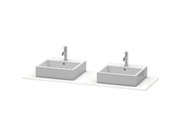 Duravit, Waschtischkonsole, Konsole XSQUARE m 2 Auschnitten 16x1600x550mm betongr ma Duravit, Waschtischkonsole, Konsole XSQUARE m 2 Auschnitten 16x1600x550mm betongr ma von DURAVIT