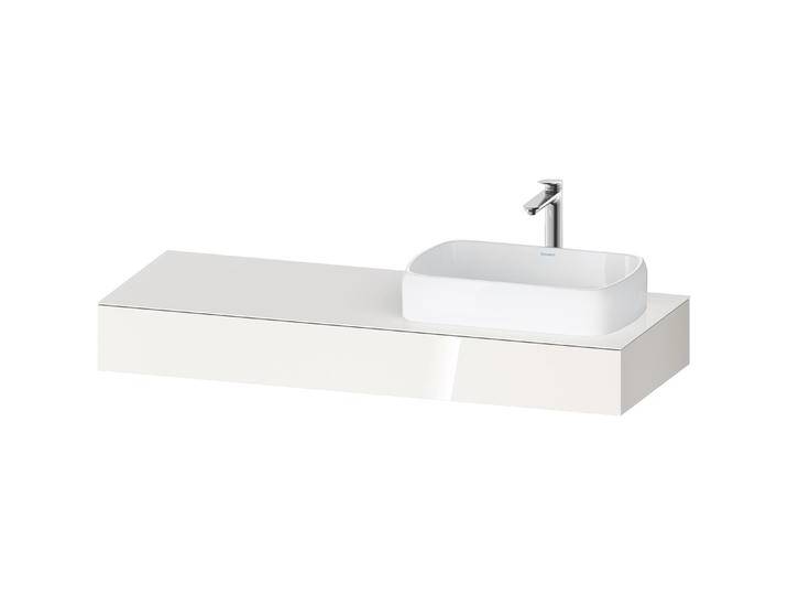 Duravit, Waschtischkonsole, Qatego Konsole, 1400x550x170mm, mit Ausschnitt rechts Duravit, Waschtischkonsole, Qatego Konsole, 1400x550x170mm, mit Ausschnitt rechts von DURAVIT