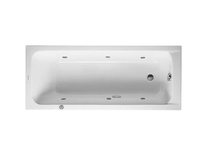 Duravit, Whirlpool, Rechteck-Whirlwanne D-CODE 110 l 1700x700 we 1 RS Jet Project (1 Pers.) von DURAVIT