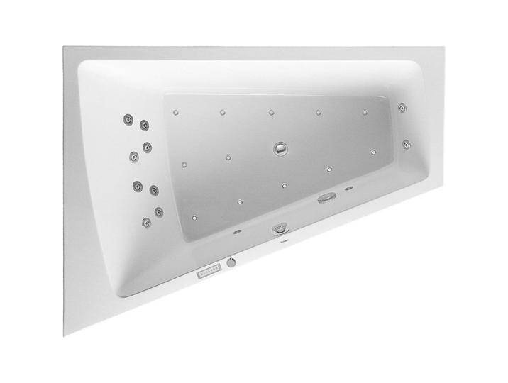 Duravit, Whirlpool, Whirlwanne PAIOVA 235 l 1700x1300mm we 1 RS li Combi-Syst von DURAVIT