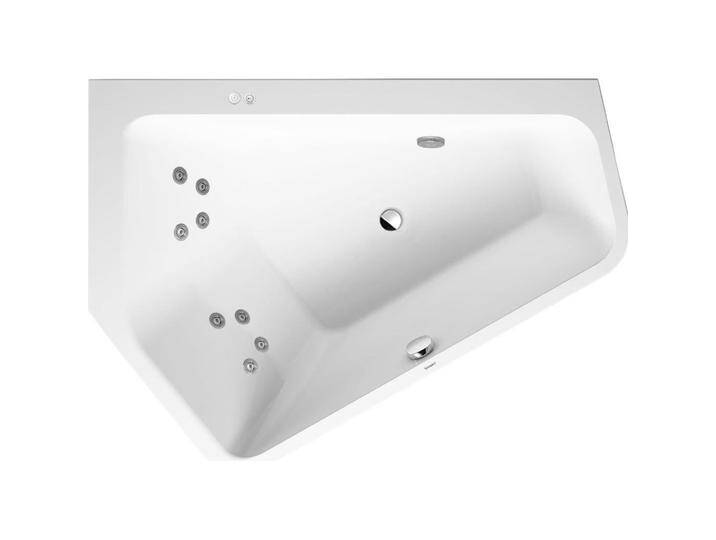Duravit, Whirlpool, Whirlwanne PAIOVA 5 Ecke li 205 l 1770x1300mm we Jet-System von DURAVIT