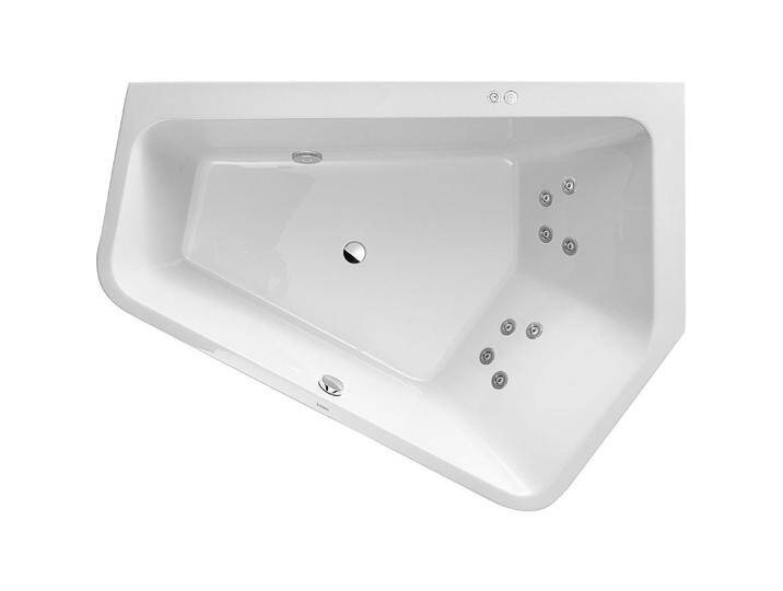 Duravit, Whirlpool, Whirlwanne PAIOVA 5 Ecke re 267 l 1900x1400mm we Jet-System von DURAVIT
