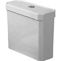 1930 - Aufsatzspülkasten 43x18 cm, Weiß, Spülkasten, Anslchuss links oder rechts, mit WonderGliss 08722000051 - Duravit von DURAVIT