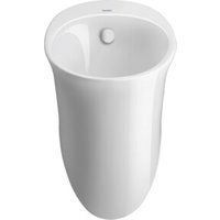 Duravit Absaug-Urinal White Tulip 32x34cm, Zul. v hi., riml., o. Fl, we WG von DURAVIT
