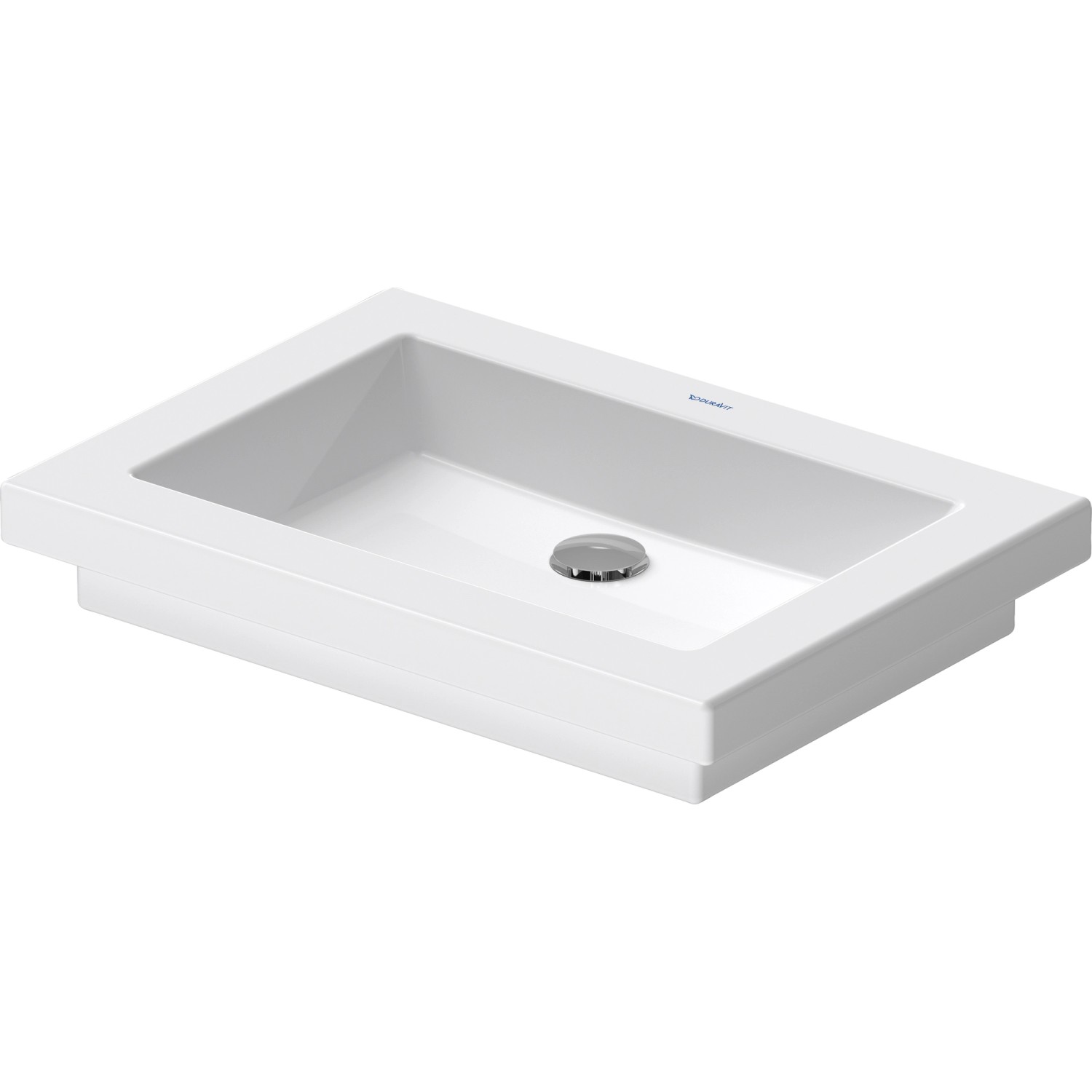 Duravit Aufsatzwaschbecken 2nd floor 58 cm Weiß WG Geschliffen von DURAVIT