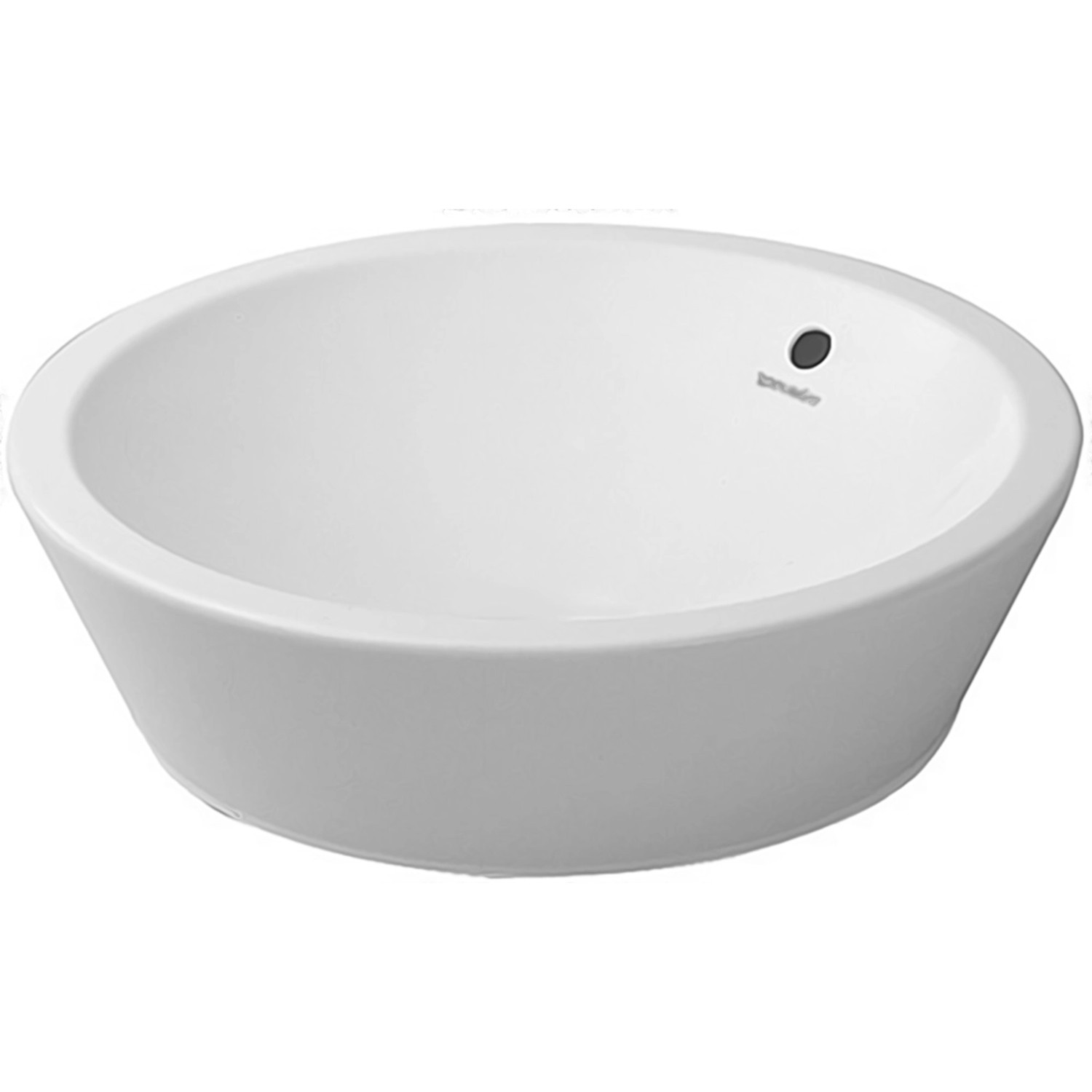 Duravit Aufsatzwaschbecken Starck 1 53 cm Weiß WG Geschliffen mit Überlauf von DURAVIT