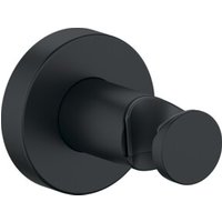 Duravit Brausehalter fest. Haltep., Ros. rd, a MS, sw matt von DURAVIT