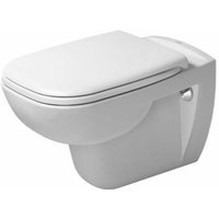 Duravit D-Code - Wand-WC mit WC-Sitz SoftClose, Alpinweiß 45350900A1 von DURAVIT