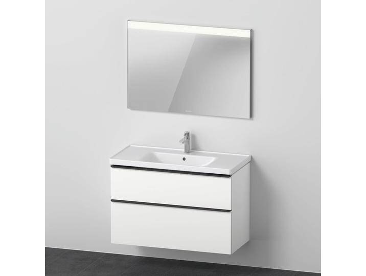 Duravit D-Neo Möbelset mit eckigem Spiegel 100,5 cm 1348814 von DURAVIT