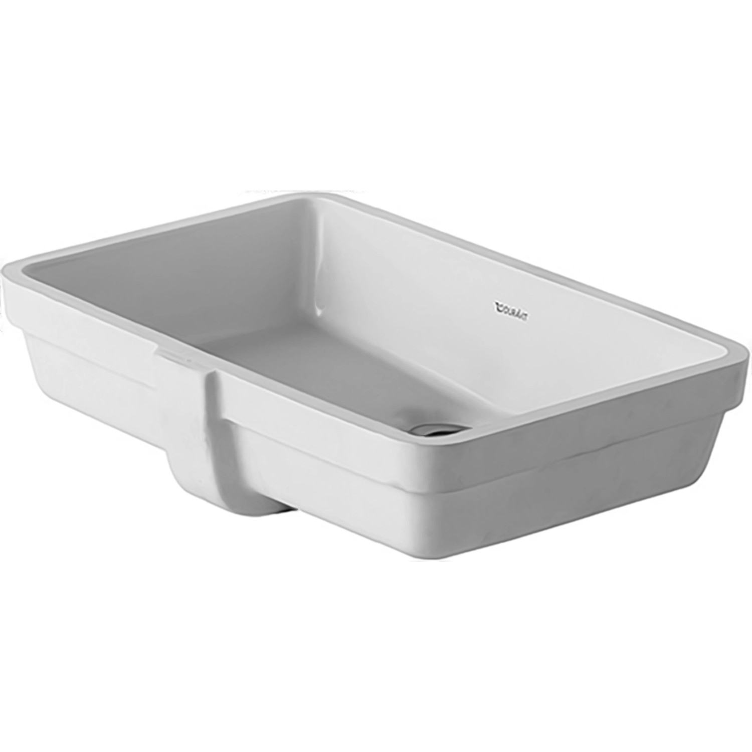 Duravit Einbauwaschbecken Vero 48,5 cm Weiß WG mit Waschtisch von DURAVIT