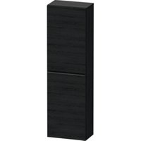 Duravit Halbhochschrank D-Neo 40x24cm, 1 Tür, 4 Bö, An L, sw/Ei sw von DURAVIT