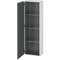 Duravit Halbhochschrank L-Cube 40x24,3x132cm, Tür links, weiß Hochglanz von DURAVIT