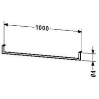 Duravit Handtuchhalter unter Konsolen, unterhängenden Schubkästen Duravit Handtuchhalter unter Konsolen, unterhängenden Schubkästen von DURAVIT