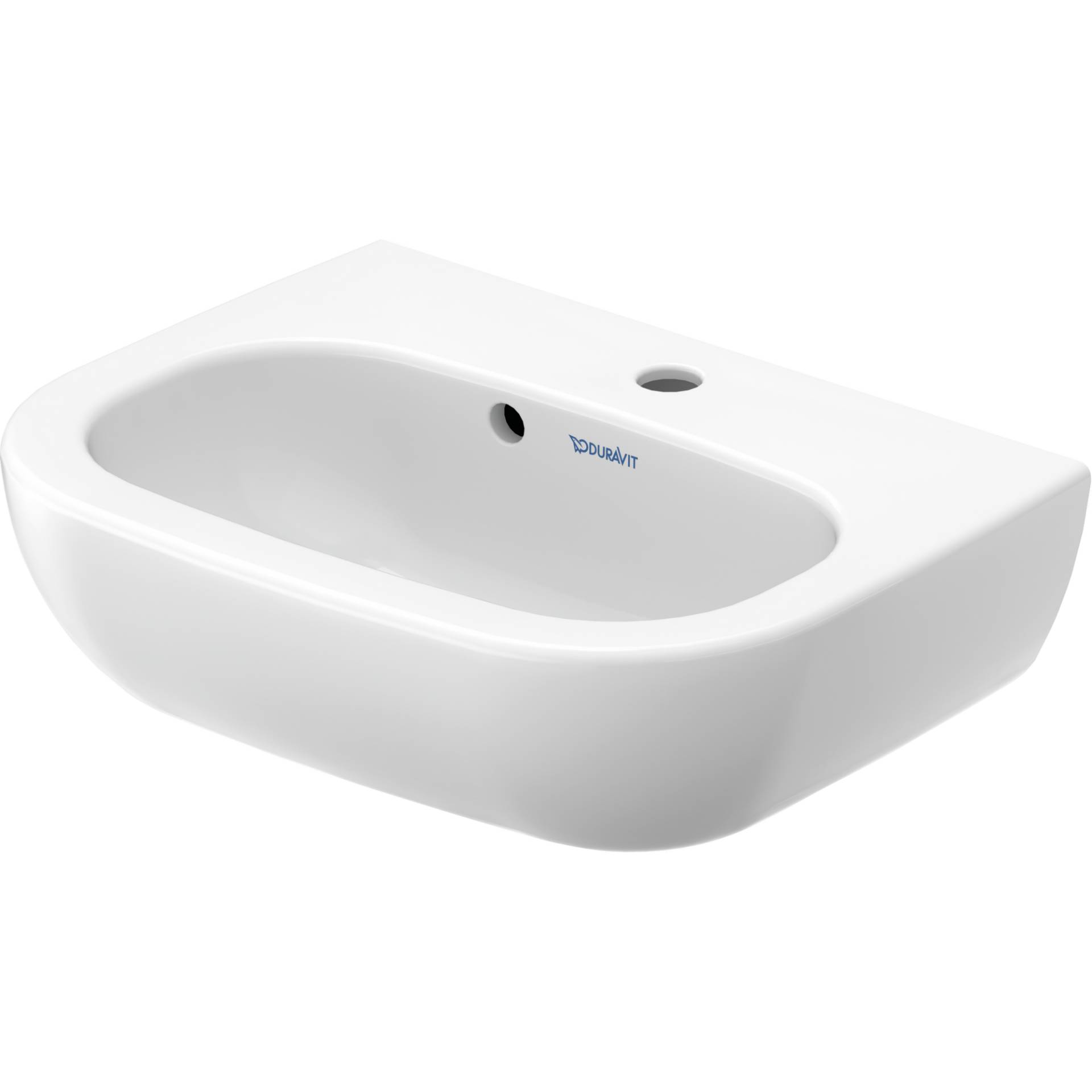 Duravit Handwaschbecken eckig 'D-Code' weiß 45 x 14,5 x 34 cm Duravit Handwaschbecken eckig 'D-Code' weiß 45 x 14,5 x 34 cm von DURAVIT