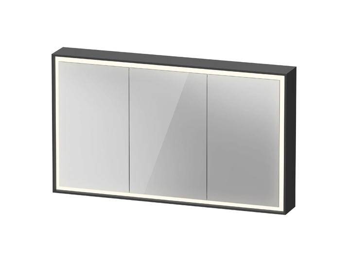 Duravit L-Cube Spiegelschrank 120 x 70 cm, 3 Türen, Steckdose: LKZ 0 (DE,AT) 2277365 von DURAVIT