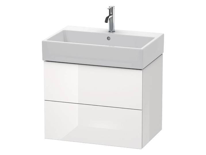 Duravit L-Cube Waschtischunterbau wandhängend mit 2 Auszügen 68,4 x 45,9 cm 2074334 von DURAVIT