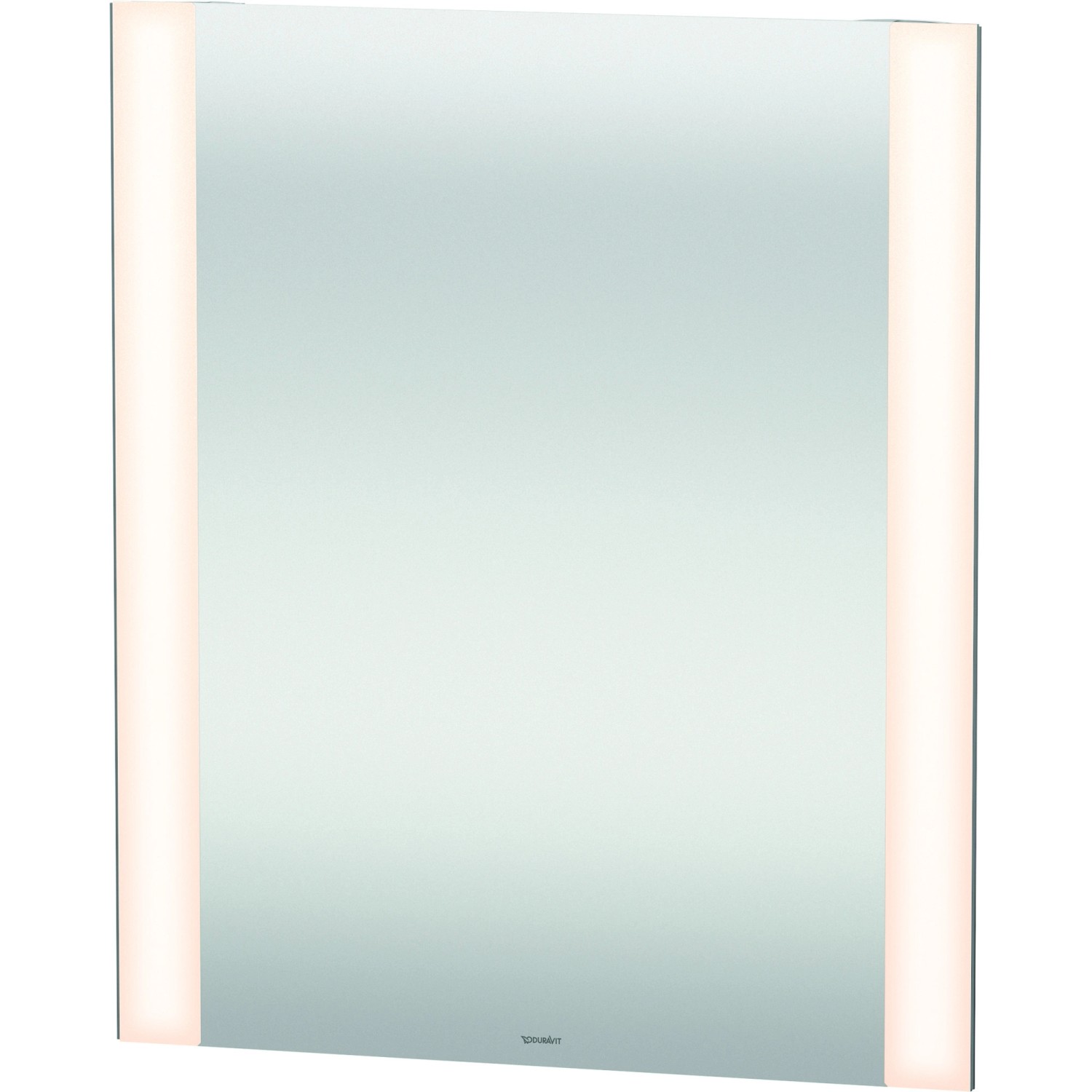 Duravit Leuchtspiegel LED seitlich 70 cm x 60 cm von DURAVIT