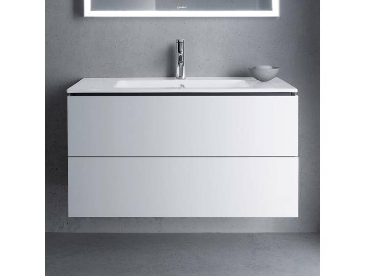 Duravit Me by Starck Waschtisch mit L-Cube Unterschrank 103 x 49 cm mit 2 Schubkästen 1469890 Duravit Me by Starck Waschtisch mit L-Cube Unterschrank 103 x 49 cm mit 2 Schubkästen 1469890 von DURAVIT