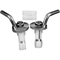 Duravit Scharnier-Set f Sitz ohne Absenkautomatik, Edelstahl Duravit Scharnier-Set f Sitz ohne Absenkautomatik, Edelstahl von DURAVIT