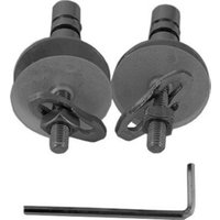 Duravit Scharnier-Set f WC-Sitz mit Absenkautomatik, Edelstahl Duravit Scharnier-Set f WC-Sitz mit Absenkautomatik, Edelstahl von DURAVIT