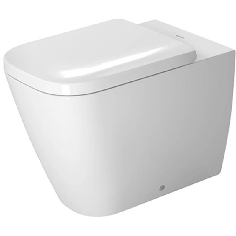 Duravit Stand-WC Happy D.2 57 cm Weiß Tiefspüler Abgang Waagerecht von DURAVIT