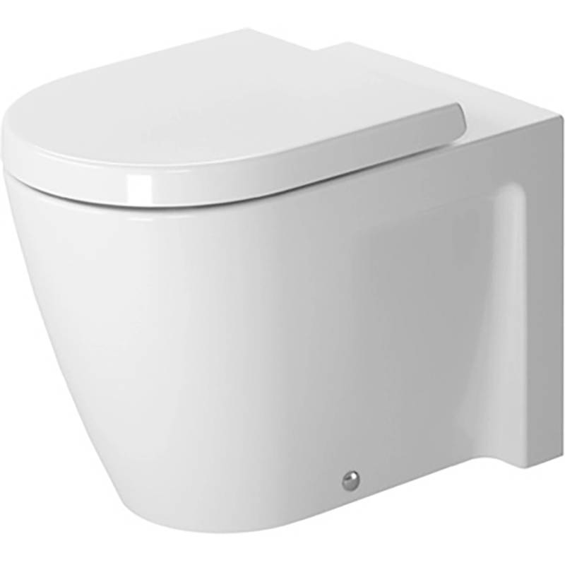 Duravit Stand-WC Starck 2 Tiefspüler Abgang Waagerecht Weiß von DURAVIT