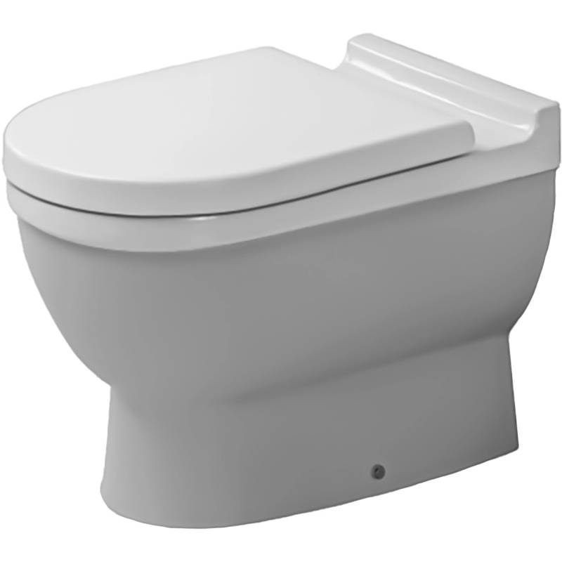 Duravit Starck 3 Stand WC Weiß Hochglanz 560 mm von DURAVIT
