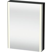 Duravit Uni-Spiegelschrank XSquare Steckd. CH 60x15x80cm, 1 Tür, o ES, An re, sw hgl von DURAVIT