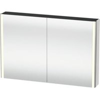 Duravit Uni-Spiegelschrank XSquare Steckd. F 120x80x15,5cm, T matt, 2 Tür, LED, wandhängend von DURAVIT