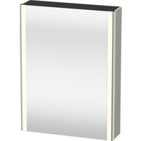Duravit Uni-Spiegelschrank XSquare Steckd. F 60x15x80cm, 1 Tür, o ES, An L, T s-matt von DURAVIT