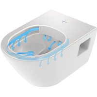 Duravit Wand-WC, Tiefspüler-Set D-Neo mit WC-Sitz, Rimless, weiß Duravit Wand-WC, Tiefspüler-Set D-Neo mit WC-Sitz, Rimless, weiß von DURAVIT
