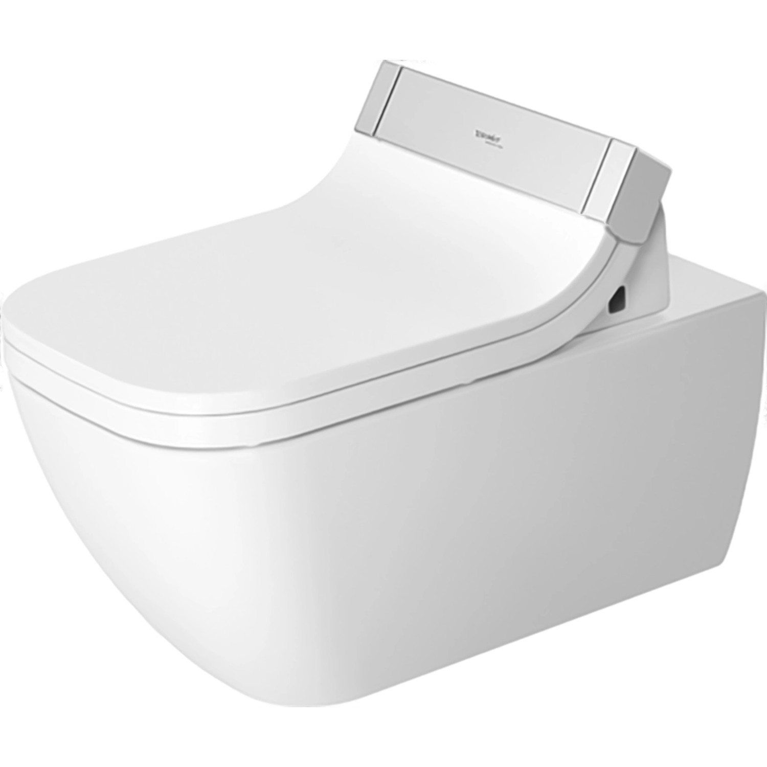 Duravit Wand-WC Happy D.2 62 cm Weiß Tiefspüler rimless Durafix für SensoWash von DURAVIT