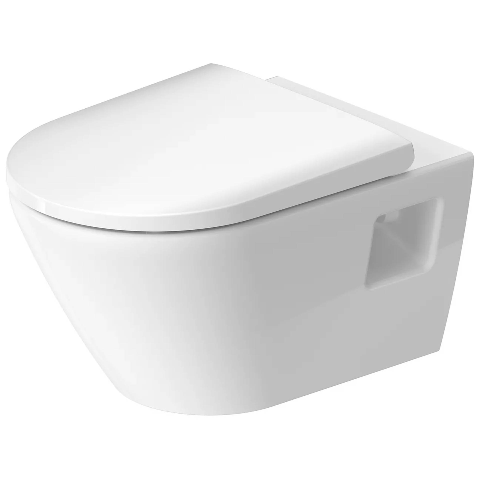 Duravit Wand-WC spülrandlos 'DuraFormance' inklusive WC-Sitz weiß Duravit Wand-WC spülrandlos 'DuraFormance' inklusive WC-Sitz weiß von DURAVIT