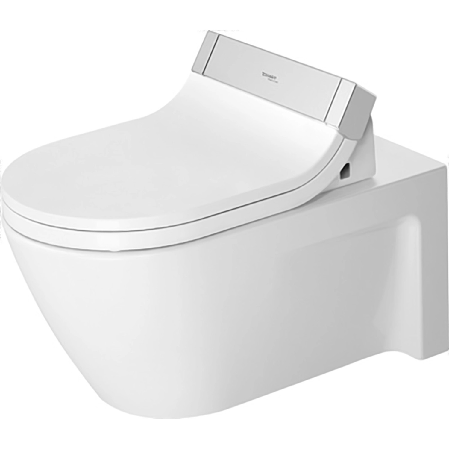 Duravit Wand-WC Starck 2 62 cm Tiefspüler Durafix mit verdeckten Anschl. Weiß WG von DURAVIT