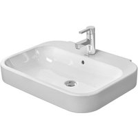 Duravit - Waschtisch Happy D.2 65cm mit Überlauf, mit Hahnlochbank, Duravit - Waschtisch Happy D.2 65cm mit Überlauf, mit Hahnlochbank, von DURAVIT