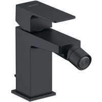 Duravit - Manhattan - Bidetarmatur mit Ablaufgarnitur, schwarz matt MH2400001046 von DURAVIT