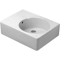 Scola - Waschtisch 62x46 cm, mit Überlauf, Hahnloch links, weiß 0685600011 - Duravit Scola - Waschtisch 62x46 cm, mit Überlauf, Hahnloch links, weiß 0685600011 - Duravit von DURAVIT